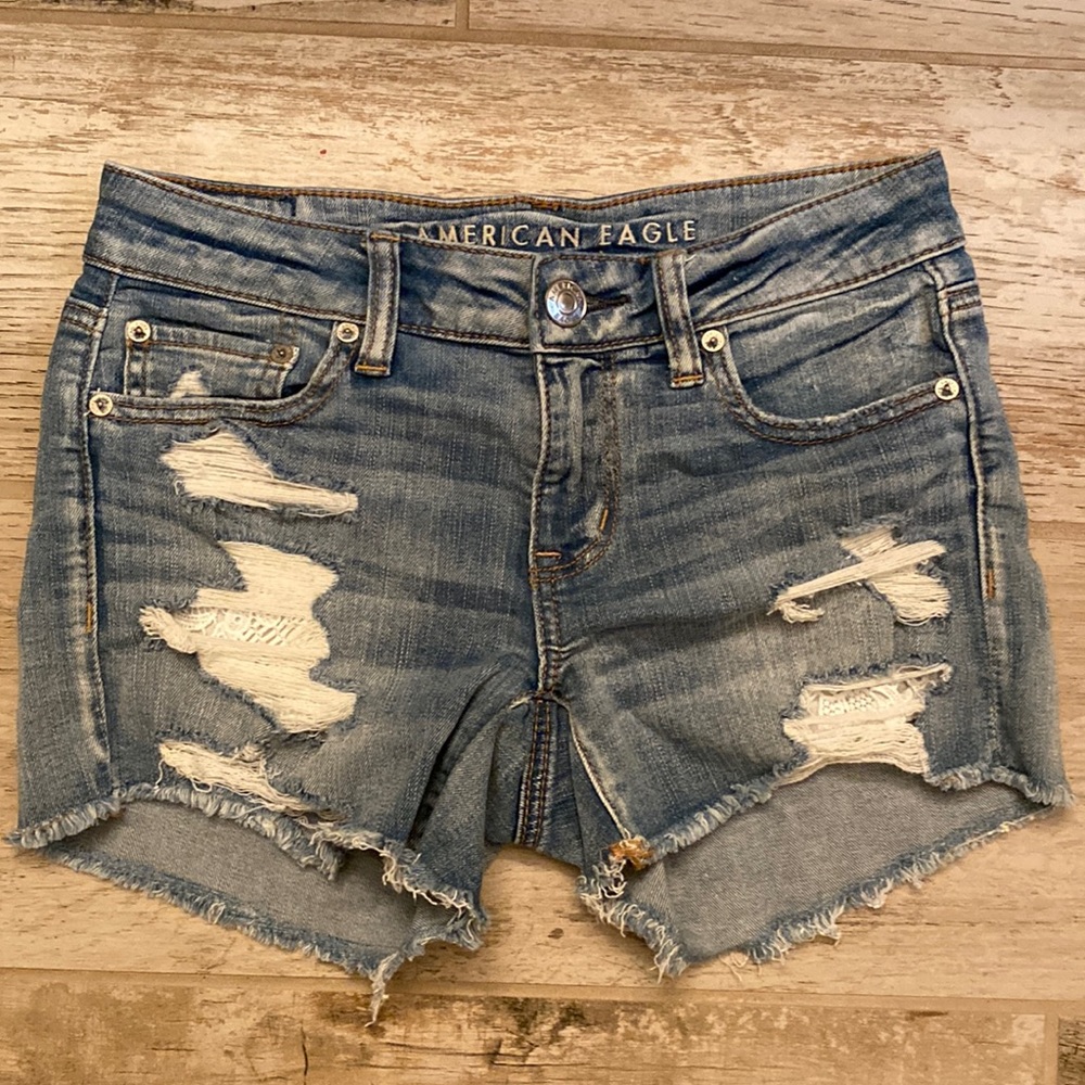 American Eagle jean shorts